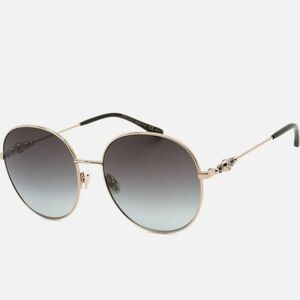 NWB JIMMY CHOO Women's Birdies 60mm
sunglasses
Rose Gold